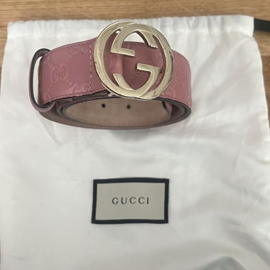 Gucci Gürtel rosa