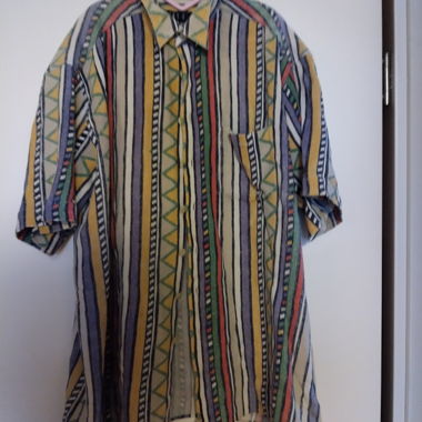 Camicia Vintage con Motivo