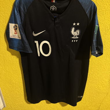 Mbappé France World Cup 2018 Retro Jersey