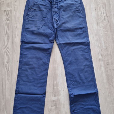 Pantalon chino bleu homme