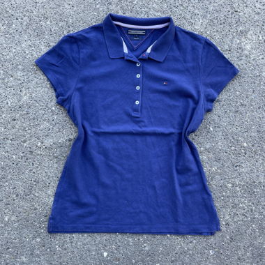 Polo bleu taille M