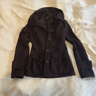manteau brun