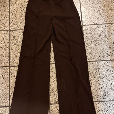 Schwarze High-Waist Hose