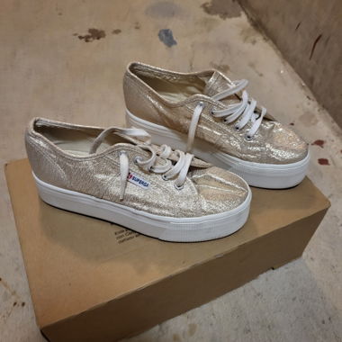 Sneakers Superga dorate