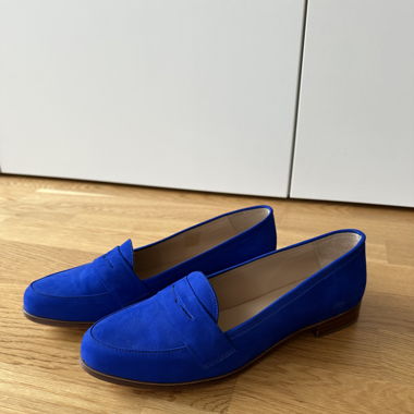Mocassins bleus Bobbies