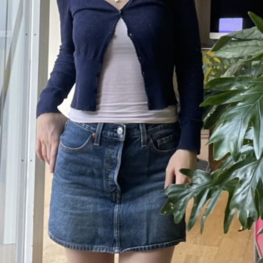 Gonna in denim
