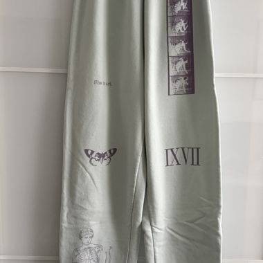 Pantalon de jogging vert menthe