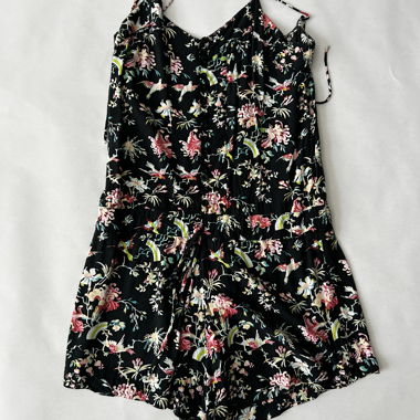 Floraler Cami-Romper