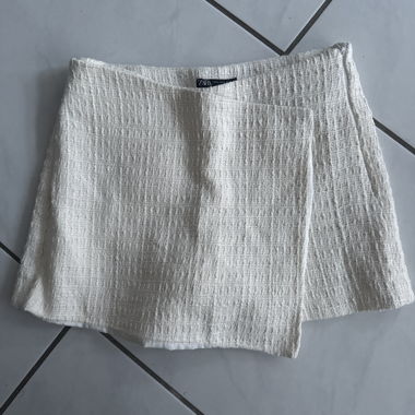 Mini jupe-jupon/short Zara