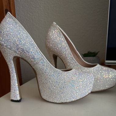 Talons à paillettes 
