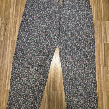 Patterned Casual Pants