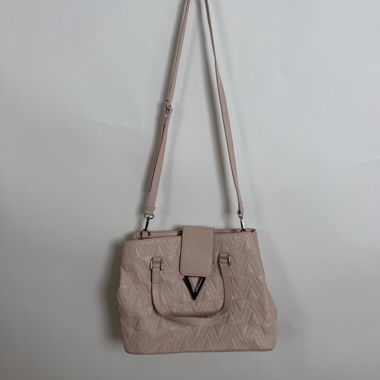 Tote en bandoulière matelassé rose