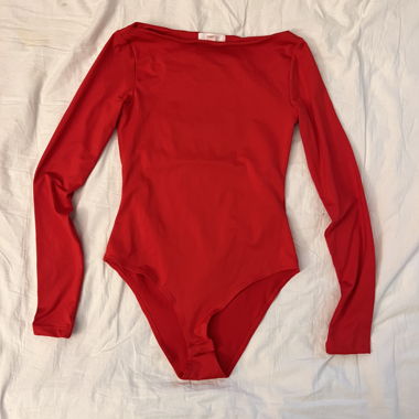 h&m longsleeve body - selten getragen