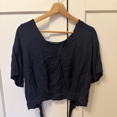 Chemisier Brandy Melville bleu foncé