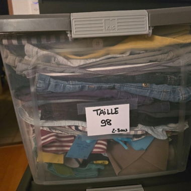 Lot of children's clothes size 98