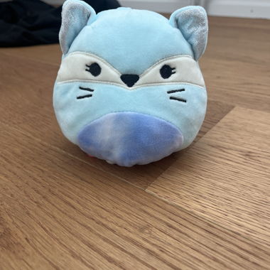 Blue Plush Cat Toy
