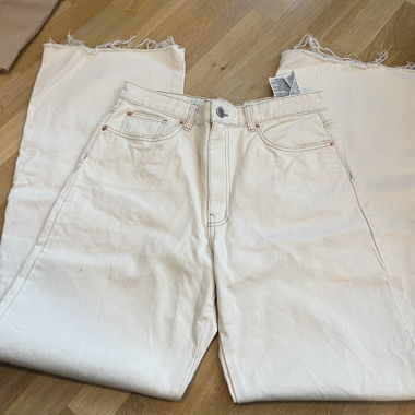 Jeans beige Stradivarius UE 42