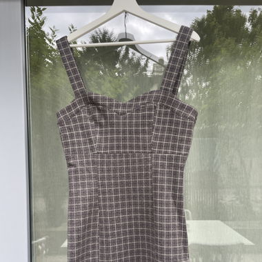 Kariertes Kleid von Noisy May Gr. M