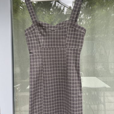 Kariertes Kleid von Noisy May Gr. M