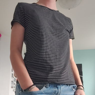 Gestreiftes T-Shirt
