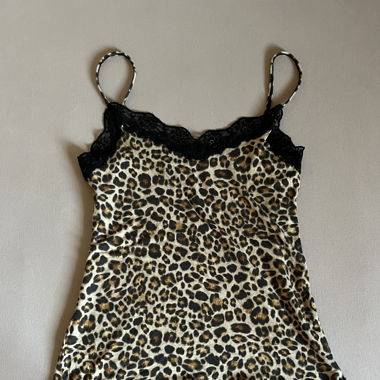 lace leo tank top