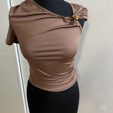 Braunes Damen-Top