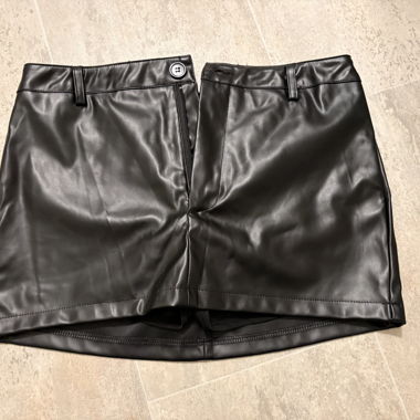 Skort imitation cuir