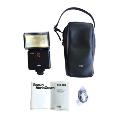 Braun VarioZoom 340 SCA Blitzgerät Set