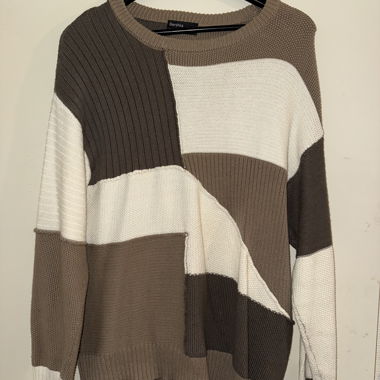 Lockerer Schnitt-Pullover 