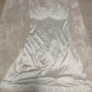 Cream-Coloured Lace Nightdress