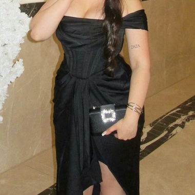 House of CB – Schwarzes Abendkleid 