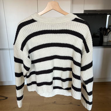 Striped Knit Sweater