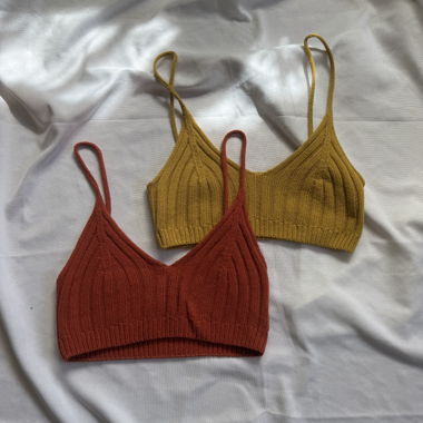Urban Outfitters crochet Crop top Set