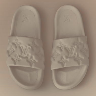 Louis Vuitton Waterfront Mule White