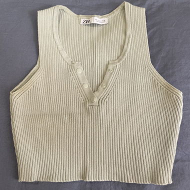 Zara Knit Crop Top