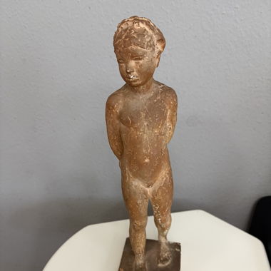 Sculpture terre cuite signée et daté 