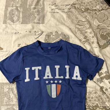 Woman Crop Top Italia - Size S