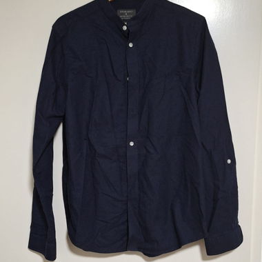 Dark blue shirt