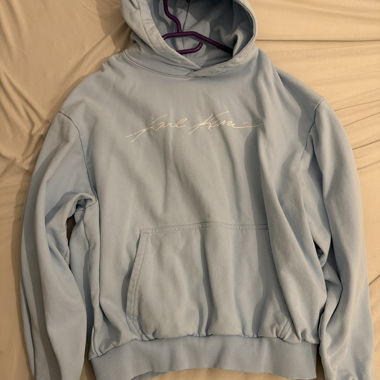 Karl Kani Light Blue Hoodie