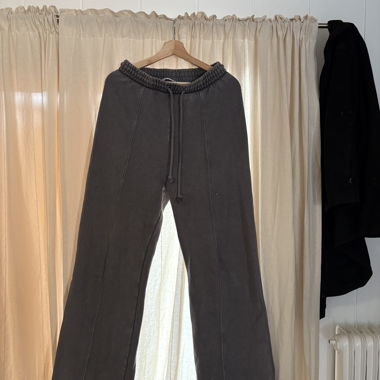 Pantalon jogging Zara gris assorti 