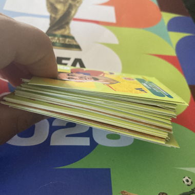 Paquets de cartes de stickers de football