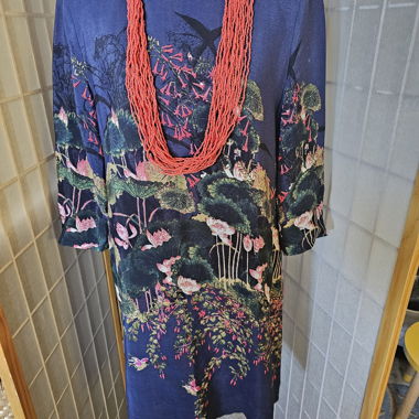 Robe tunique Esprit bleue
