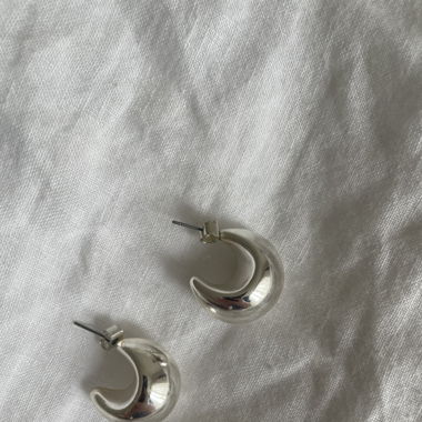 Tropf-Ohrringe Farbe Silber 