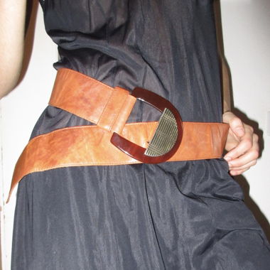  statement leather belt