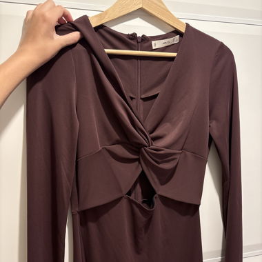 Braunes Kleid