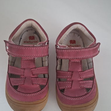 Sandales bébé fille Elefanten roses