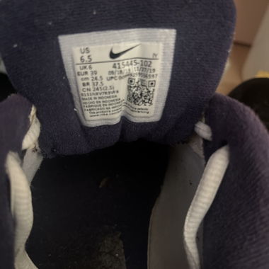Nike Air Monarch IV sneakers bianche EU 39