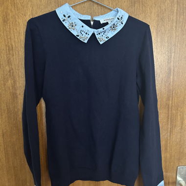 Pull col bijou Morgan