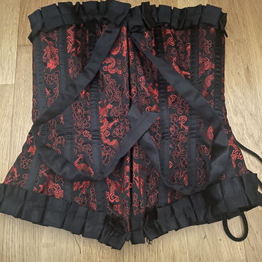 Goth Burleska Korsett 