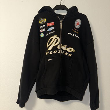 PESO Zip Hoodie black
